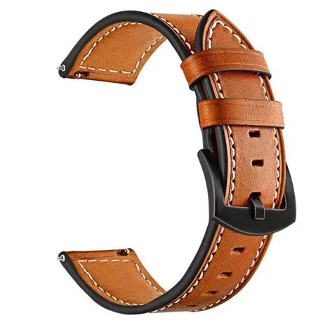 Mybandz 22SKU4548 elegáns bőr óraszíj, 22 mm