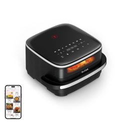   Tefal FW4018E0 Easy Fry XL forrólevegős sütő, rozsdamentes acél/fekete