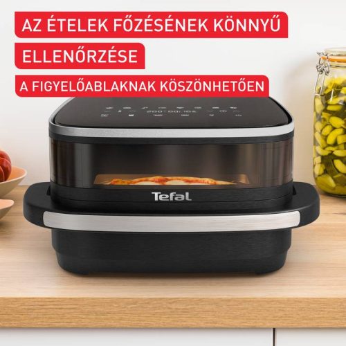 Tefal FW4018E0 Easy Fry XL forrólevegős sütő, rozsdamentes acél/fekete
