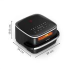 Tefal FW4018E0 Easy Fry XL forrólevegős sütő, rozsdamentes acél/fekete