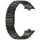 Mybandz 30137 fém óraszíj fekete (XIAOMI SMART BAND 8 PRO/REDMI WATCH 4)