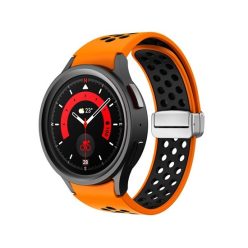   Mybandz 41719 lélegző mágneszáras szilikon óraszíj / Samsung Galaxy Watch 4-5-6-7