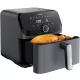 Tefal EY855BE0 Easy Fry Mega forrólevegős sütő, sötétszürke