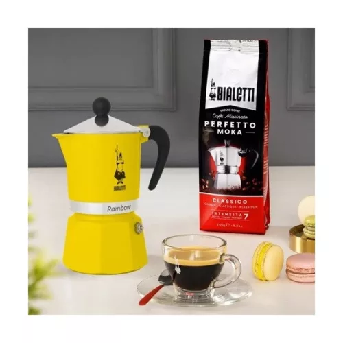 Bialetti 4982 RAINBOW kotyogós kávéfőző, 3 személyes