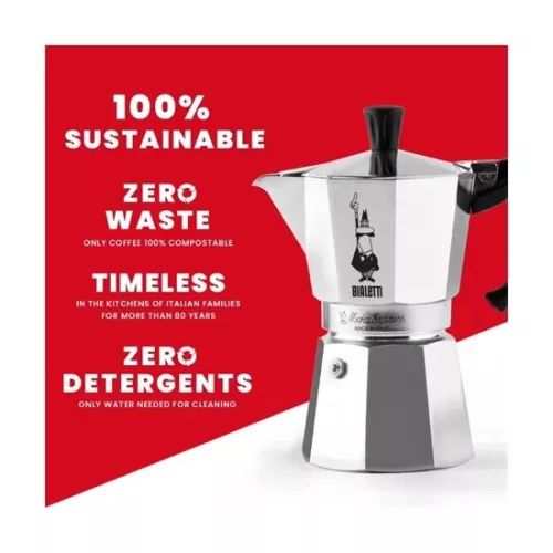 Bialetti 1161 MOKA EXPRESS kotyogós kávéfőző, 1 személyes