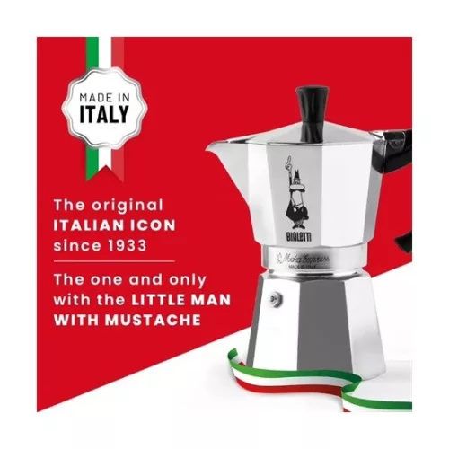 Bialetti 1161 MOKA EXPRESS kotyogós kávéfőző, 1 személyes