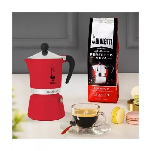 Bialetti 4962 RAINBOW kotyogós kávéfőző, 3 személyes