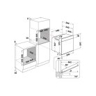 Whirlpool WOI4S8HM2SBA beépíthető sütő
