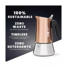 Bialetti 7282/CN VENUS Réz kotyogós kávéfőző, 2 személyes