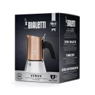 Bialetti 7282/CN VENUS Réz kotyogós kávéfőző, 2 személyes