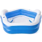 Bestway 54153 Family Pool Fun felfújható medence, 213 x 206 x 69 cm