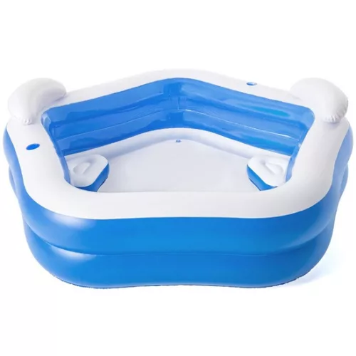 Bestway 54153 Family Pool Fun felfújható medence, 213 x 206 x 69 cm