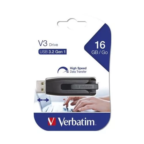 Verbatim 49172 16GB pendrive, fekete-szürke