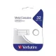 Verbatim 98749 32GB pendrive, ezüst metál