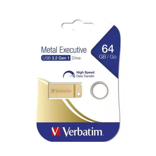 Verbatim 99106 64GB pendrive, arany metál