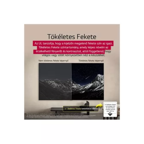 LG OLED55G51LW 4K AI Smart TV 2025, webOS, okos tv, Dolby Vision HDR, fali tv, 139 cm