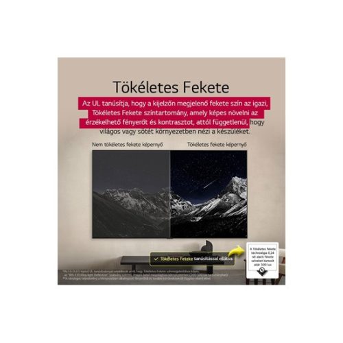 LG OLED65G51LW 4K AI Smart TV 2025, webOS, okos tv, Dolby Vision HDR, fali tv, 164 cm