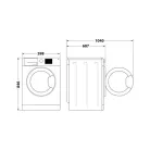 Whirlpool WP C8 WBS EE hőszivattyús szárítógép