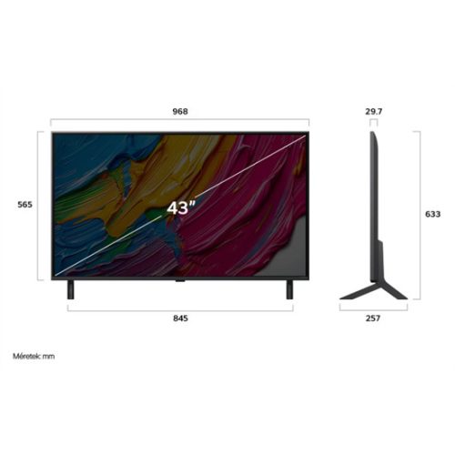 LG 43QNED80A3A QNED AI 4K Smart TV