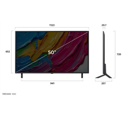 LG 50QNED80A3A AI QNED80 4K Smart TV