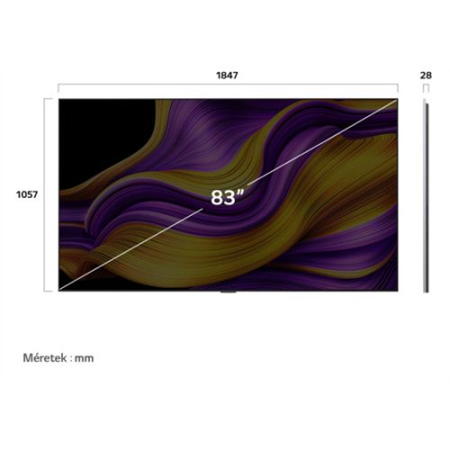 LG OLED83G51LW OLED evo AI G5 4K Smart TV