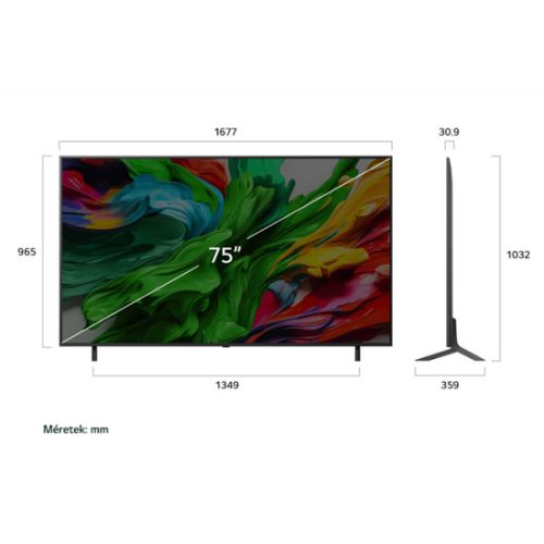 LG 75QNED85A3C QNED evo AI 4K Smart TV