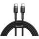 Baseus cafule kábel USB C típusú 1m CATKLF-GG1 Quick Charge 3.0 3A 60W fekete