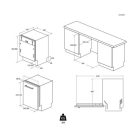 Candy CI 3E7L0W2 beépíthető mosogatógép