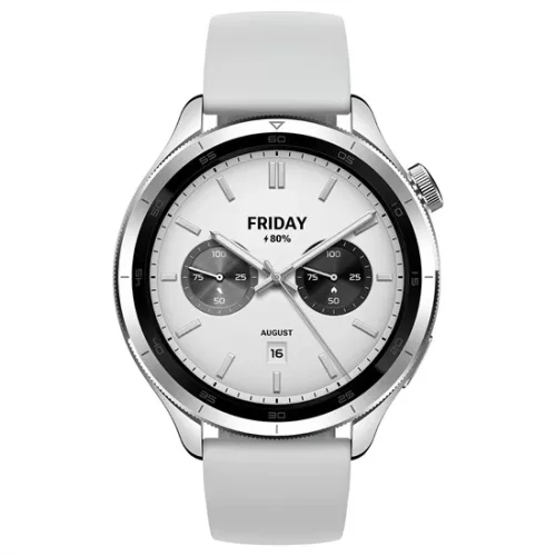 Xiaomi BHR9197GL WATCH S4 SILVER okkosóra