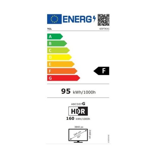 TCL 65P7K QLED 4K UHD Google Smart TV