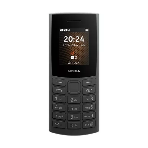 Nokia 105 (2024) 4G kártyafüggetlen mobiltelefon + Telekom Domino feltöltőkártya
