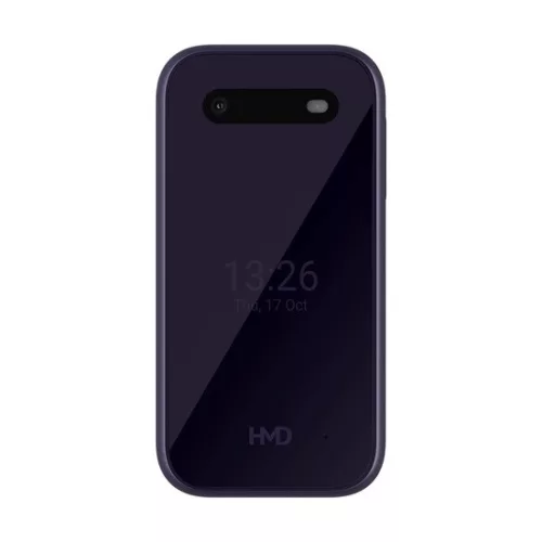 HMD 2660 4G FLIP DS, VIOLET kártyafüggetlen mobiltelefon + Telekom Domino feltöltőkártya
