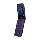 HMD 2660 4G FLIP DS, VIOLET kártyafüggetlen mobiltelefon + Telekom Domino feltöltőkártya