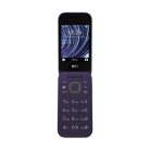 HMD 2660 4G FLIP DS, VIOLET kártyafüggetlen mobiltelefon + Telekom Domino feltöltőkártya