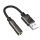 Borofone BV23 USB-A - JACK adapter