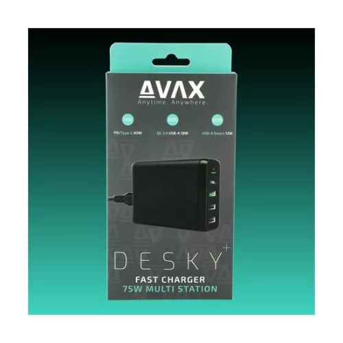 Avax DC611 hálózati töltőállomás 75W