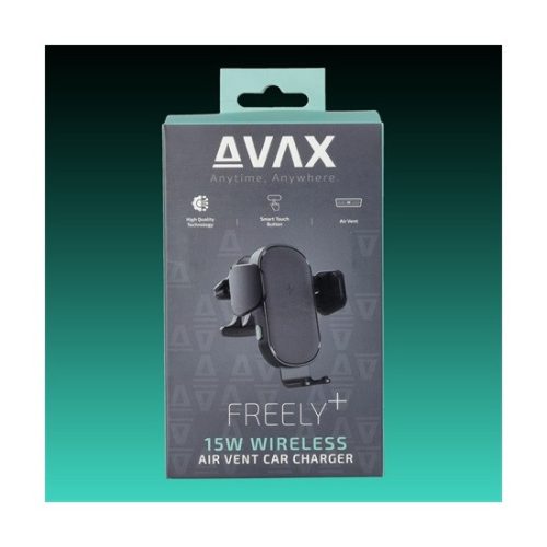 Avax WH600 autós telefontartó vezetéknélküli töltéssel