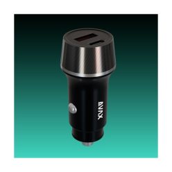 Avax CC304B USB-C/USB-A autós töltő 38W