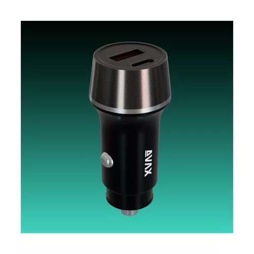 Avax CC304B USB-C/USB-A autós töltő 38W