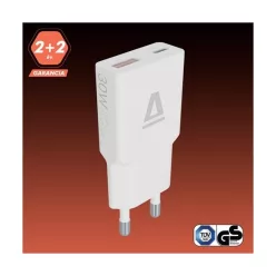 Avax CH641W USB-C, USB-A, hálózati töltő