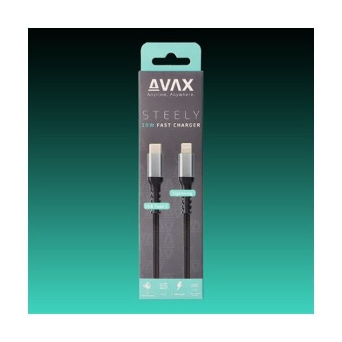 Avax CB402G USB-C – Lightning töltőkábel