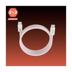 Avax CB610P USB-C töltőkábel , pink