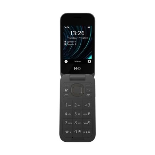 HMD 2660 4G FLIP DS, BLACK DOMINO mobiltelefon