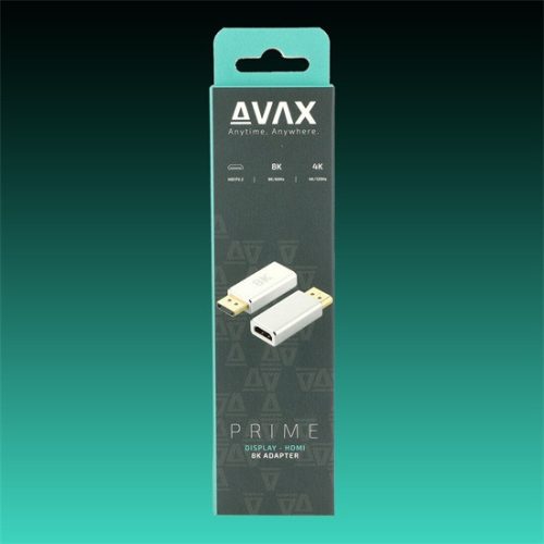 Avax AD902 DisplayPort - HDMI 2.1 átalakító