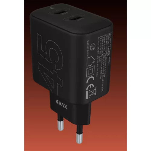Avax CH602B gyors töltő adapter