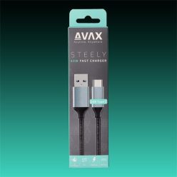 Avax CB301G USB A-Type C, 1.5m gyorstöltő