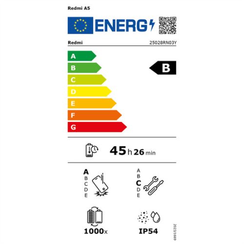 Xiaomi REDMI A5 4/128GB OCEAN BLUE okostelefon