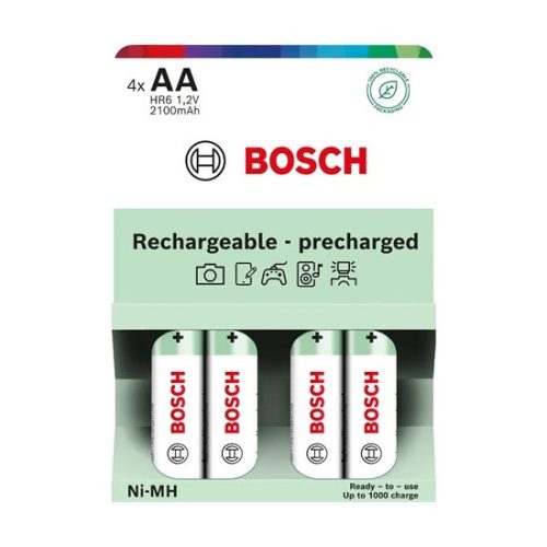 Bosch HR6B4P210000 tölthető elem 4db AA 2100mAh