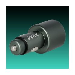Avax CC680B 140W USB-C, USB-A autós töltő