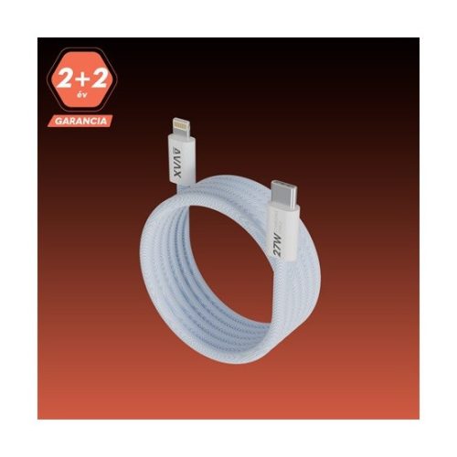 Avax CB611LB töltőkábel USB-C/LIGHTNING 27W